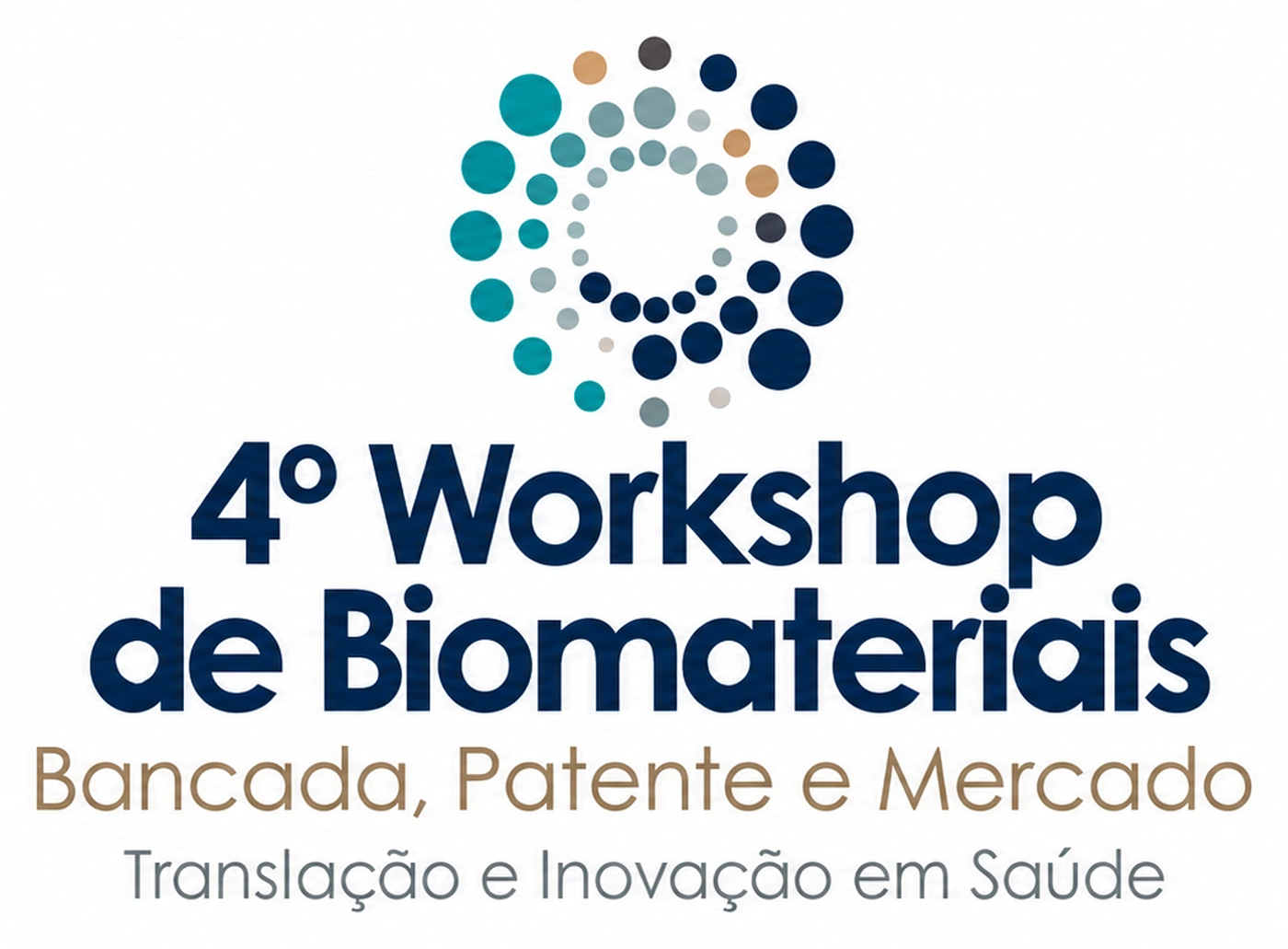 Logotipo oficial do 4º Workshop de Biomateriais